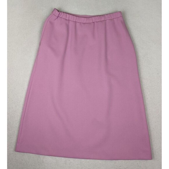 VINTAGE WOMEN'S LILAC LAVENDER PURPLE SKIRT SUIT - DEVON - SIZE 14 - Picture 13 of 14